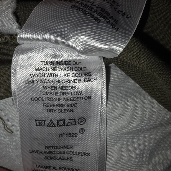 Lauren Ralph Lauren Black Label Women’s 18W Cargo Pants Olive Green Utility - Picture 10 of 13